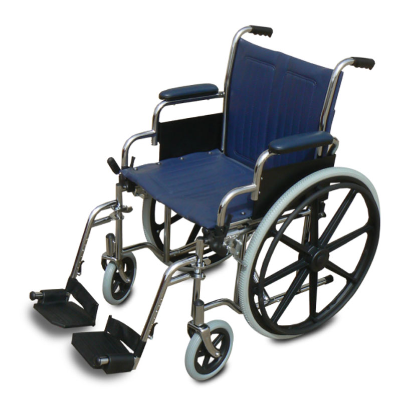 כסא גלגלים מוסדי עם ידית קצרה דגם Modern MS007