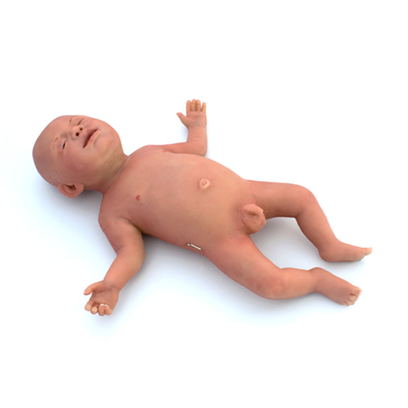 בובת תינוק סטנדרטית לתרגול החייאה מתקדמת ACLS עם משוב